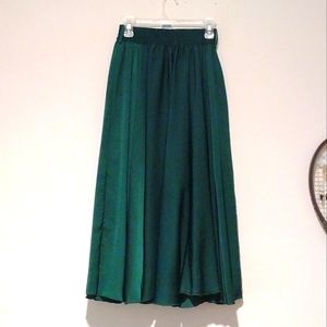Green Maxi Skirt